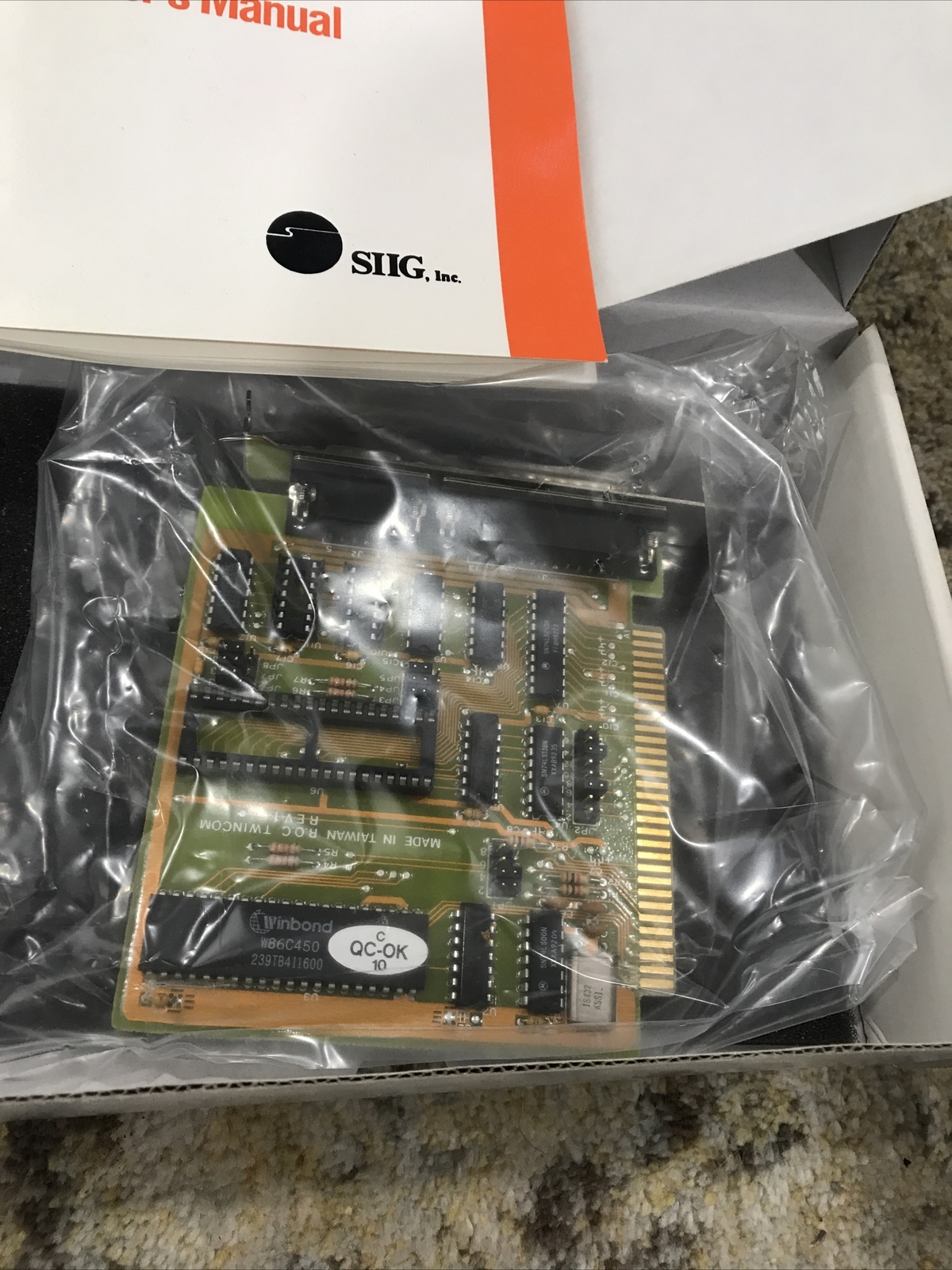 Vintage PC Gaming Twincom X.2 Serial Board For XT Computers