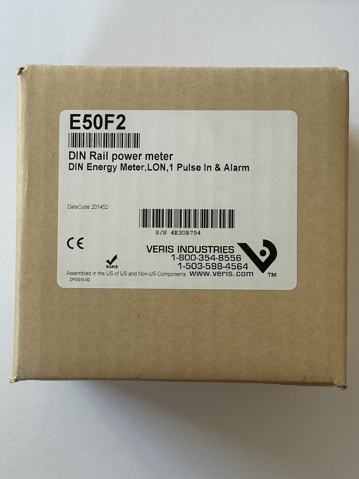 VERIS E50F2 / E50F2 (NEW IN FACTORY SEALED BOX) LONWORKS