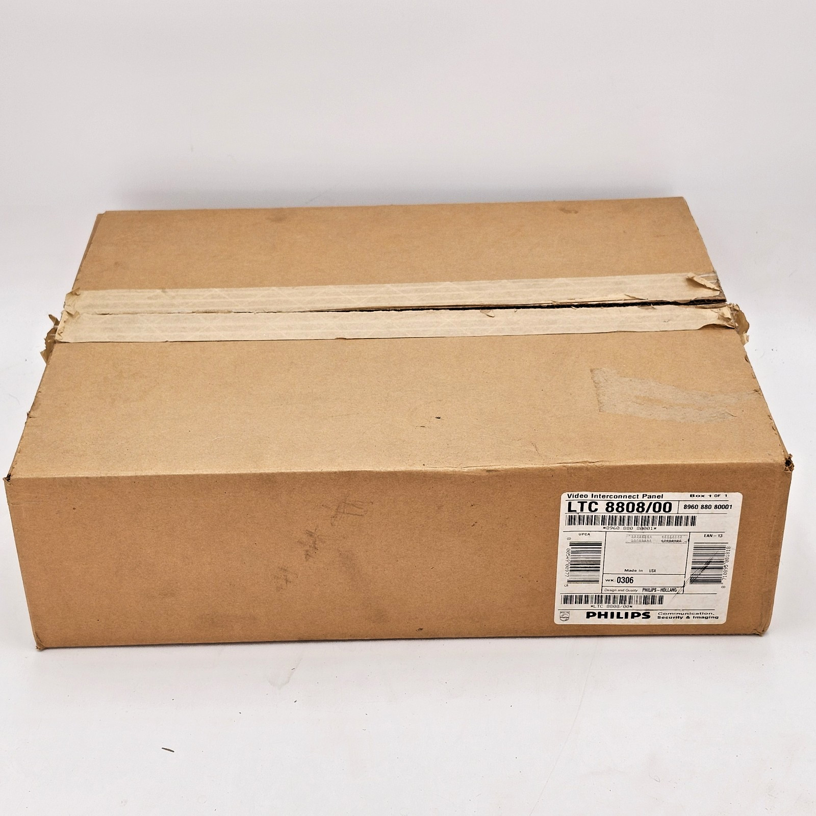 Philips LTC 8808/00 Video Interconnect Patch Panel 8960 880 80001 New Open Box