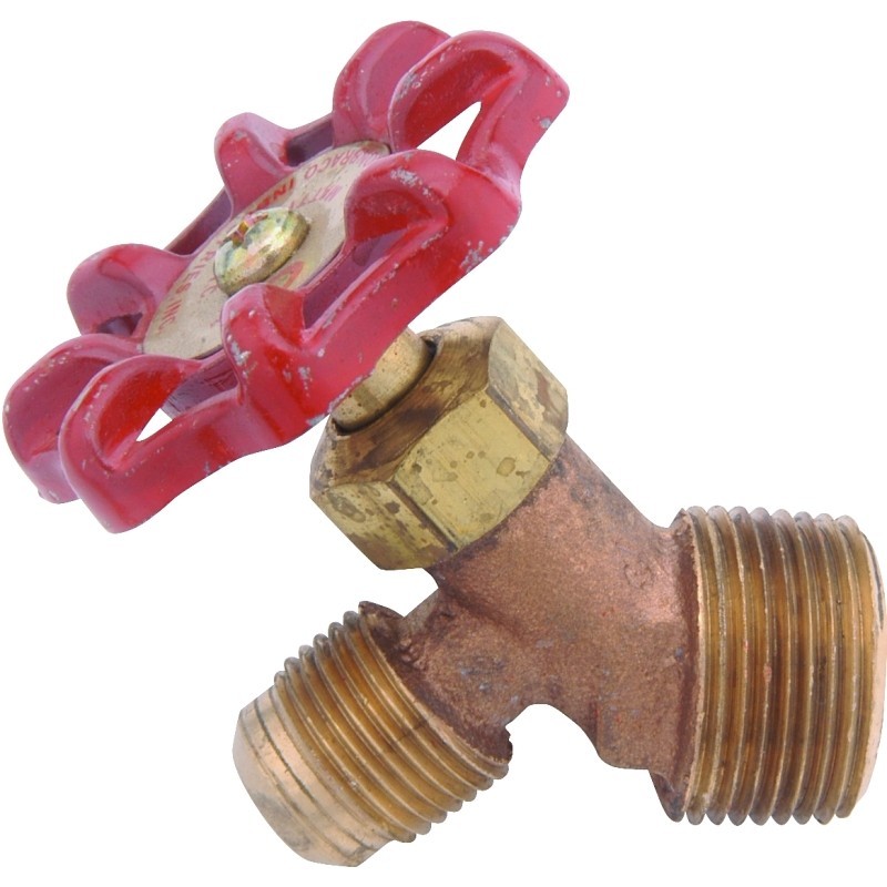 Anderson Metals 59540-0612 Oil Drum and Tank Valve, 3/4 x 3/8 in Connection, MIP