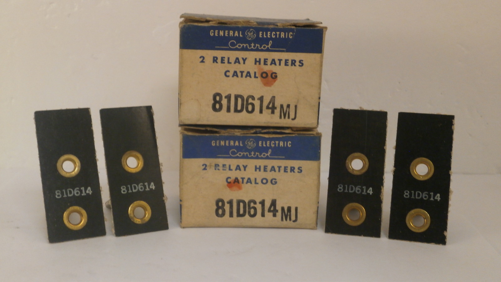 GE RELAY HEATERS *SET OF 4* 81D614 *NEW SURPLUS*