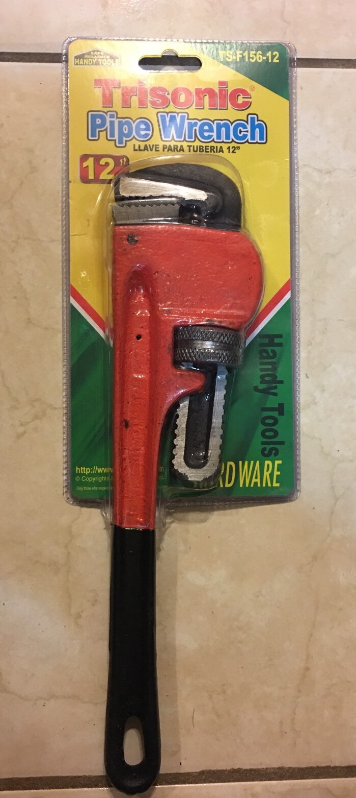 12 Inch Forged Iron Adjustable Wrench Pipe, TS-F156-12