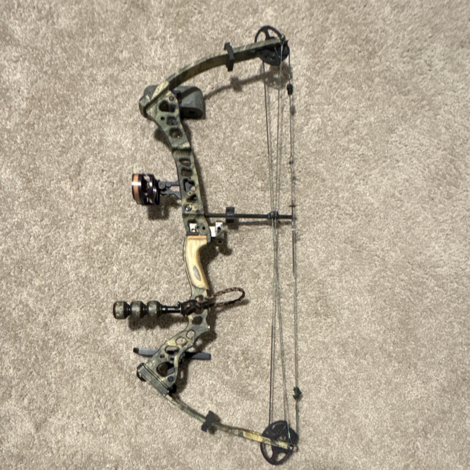 BowTech 2003 Patriot Dually Compound Bow Camo 70lbs 29" Draw Length