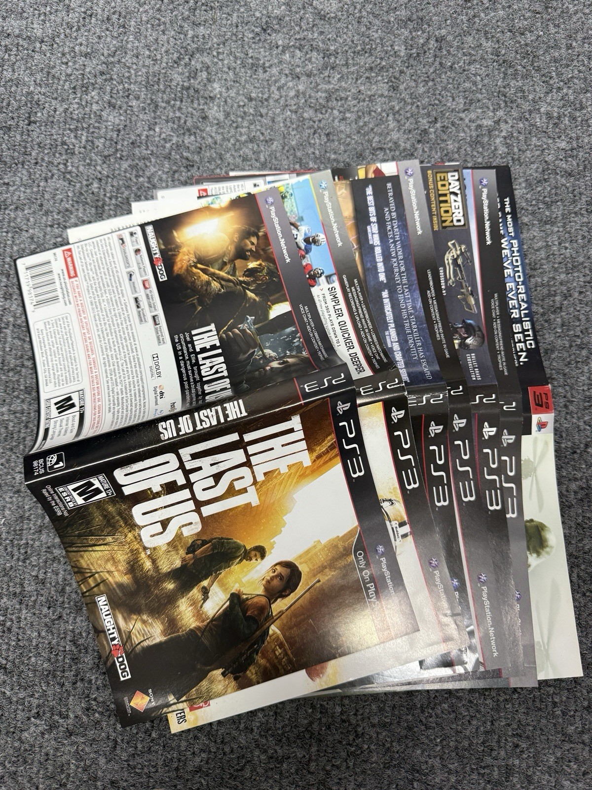 PLAYSTATION 3 OEM BOX COVER ARTS & MANUALS - BUY MORE & SAVE!! 💲💲🤑🤑💸💰