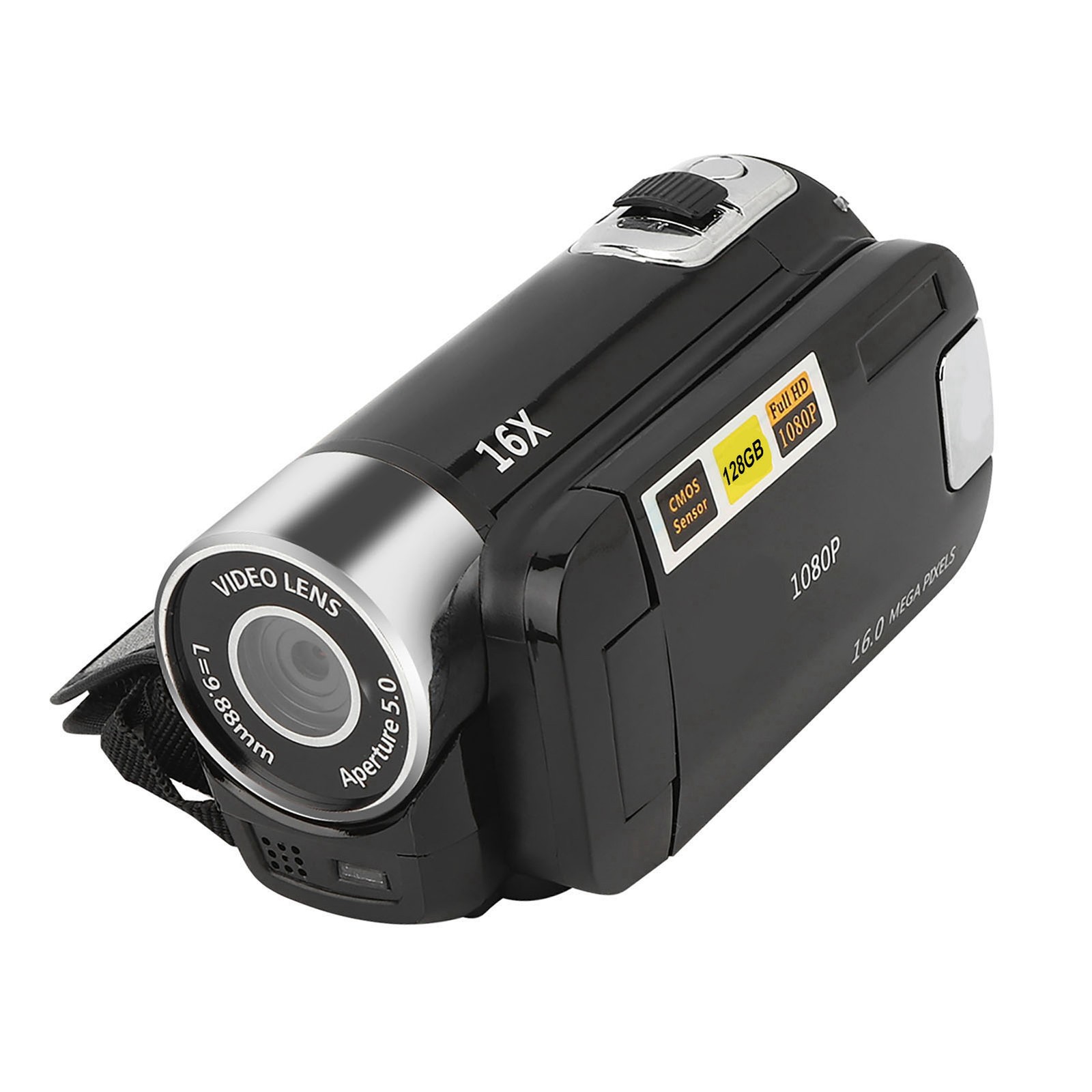 16X Zoom Colourful Display Screen High Definition Camera Image Video Camcorder