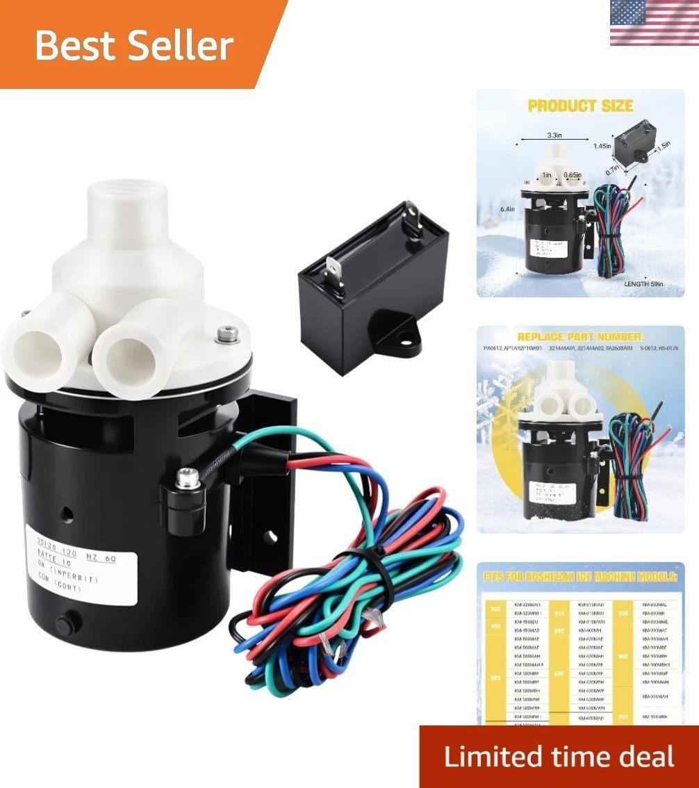 Durable Hoshizaki Ice Machine Water Pump Motor Assembly - Efficient Performance