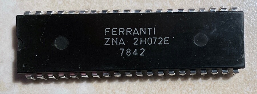 Ferranti  ZNA 2H072E Co-Processor -NOS