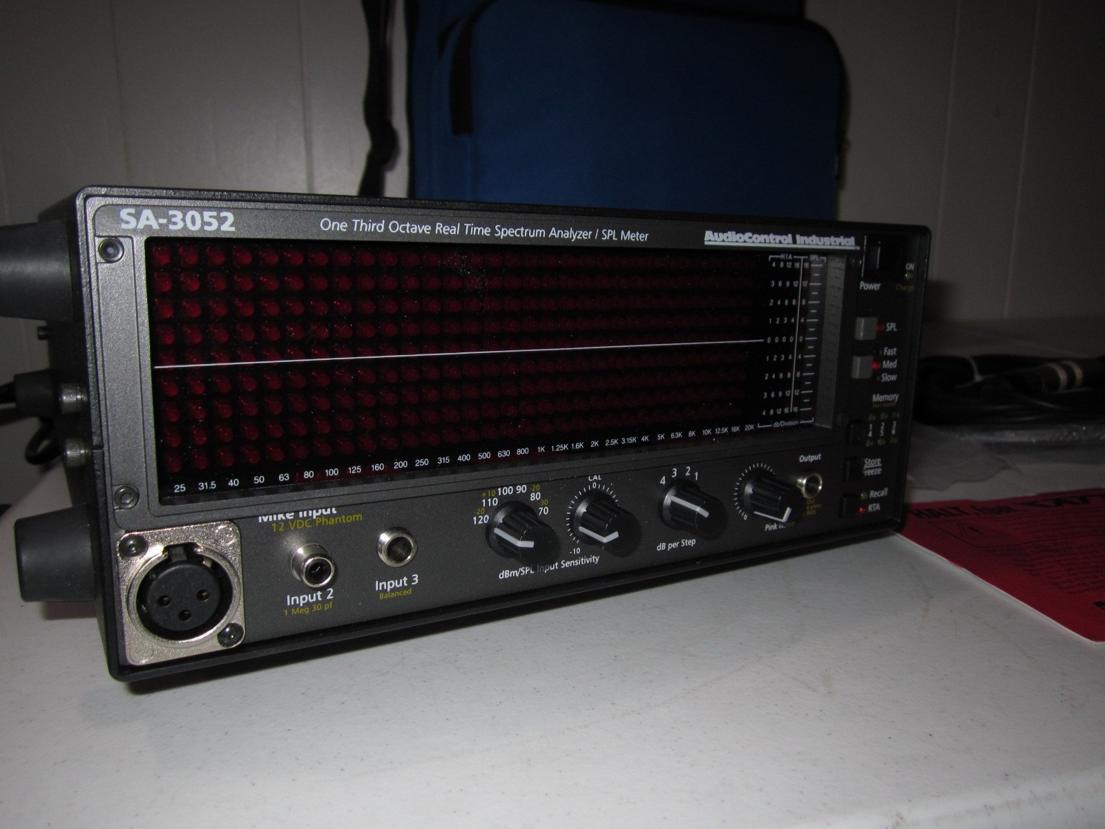 Audio Control SA-3052 one Third Octave Real Time Spectrum Analyzer / SPL Meter