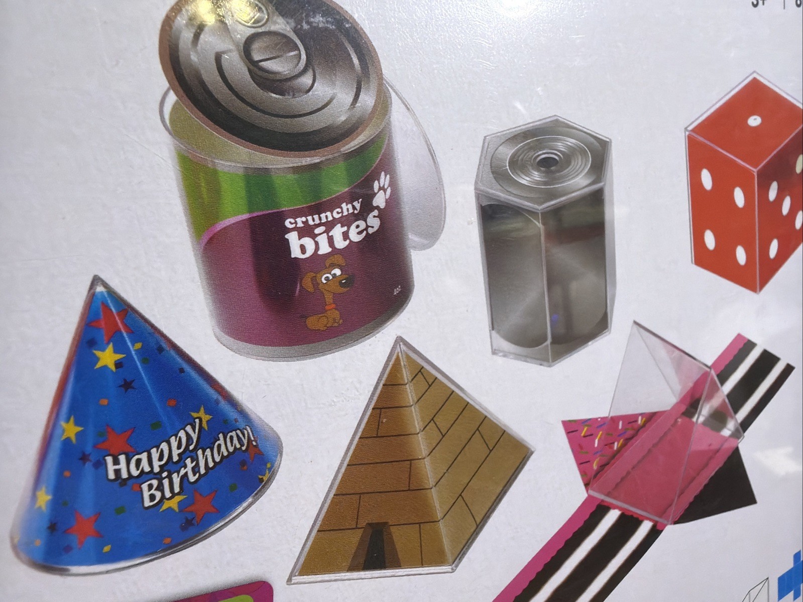 EAI Education, Geo Model, Folding Shapes, 34 Pieces Grades 3+