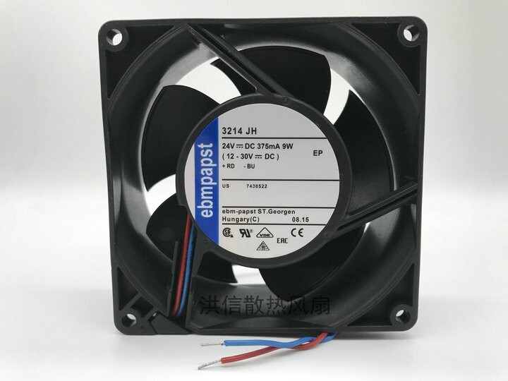 1 PCS  9W 92*92*38mm inverter cooling fan equipment Fan 3214JH DC24V 375MA