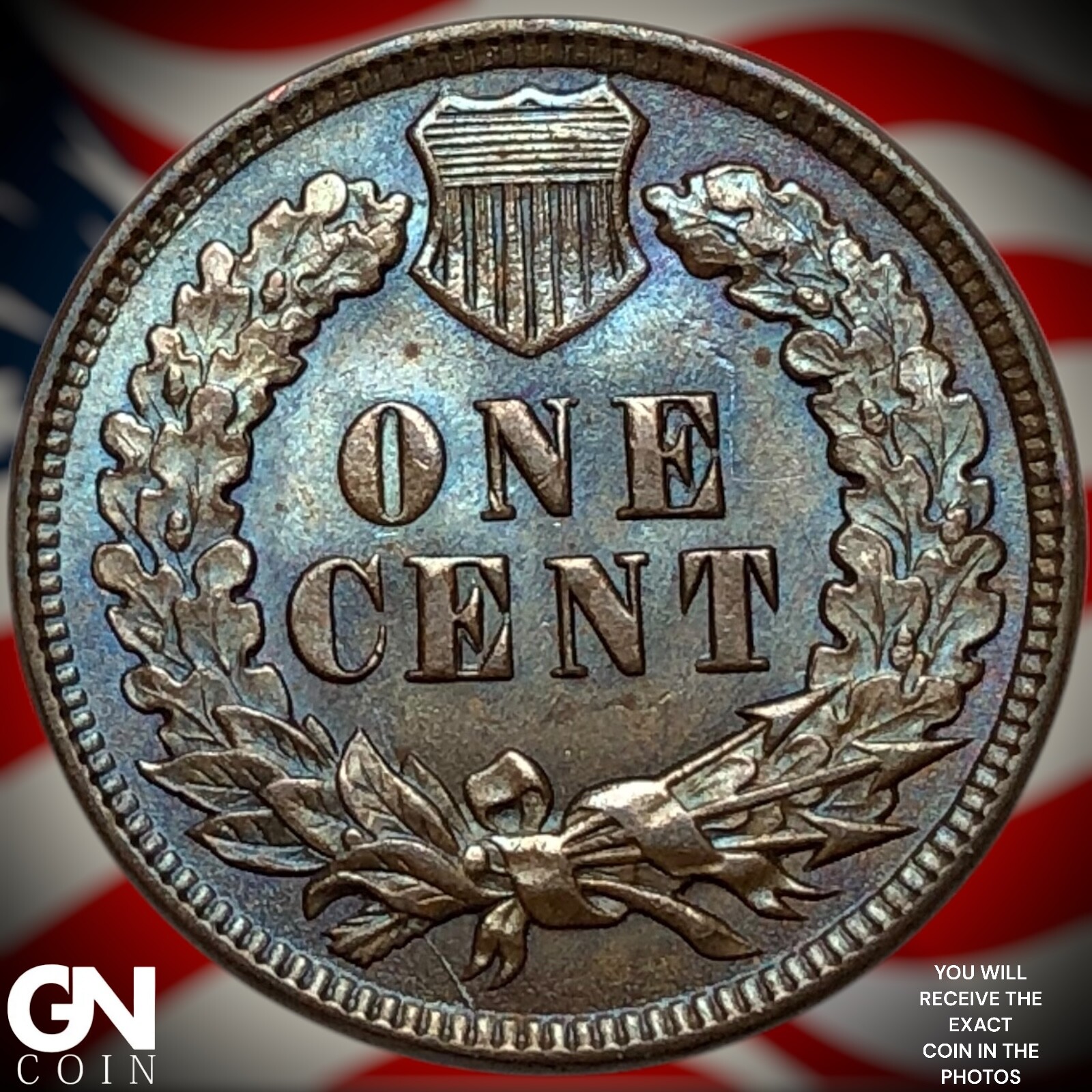 1907 Indian Head Cent Penny Y7774