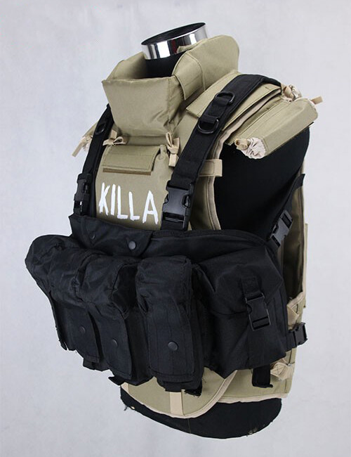 Tactical vest chest hanging Russian special forces 6b13 Killa armor chest Hang