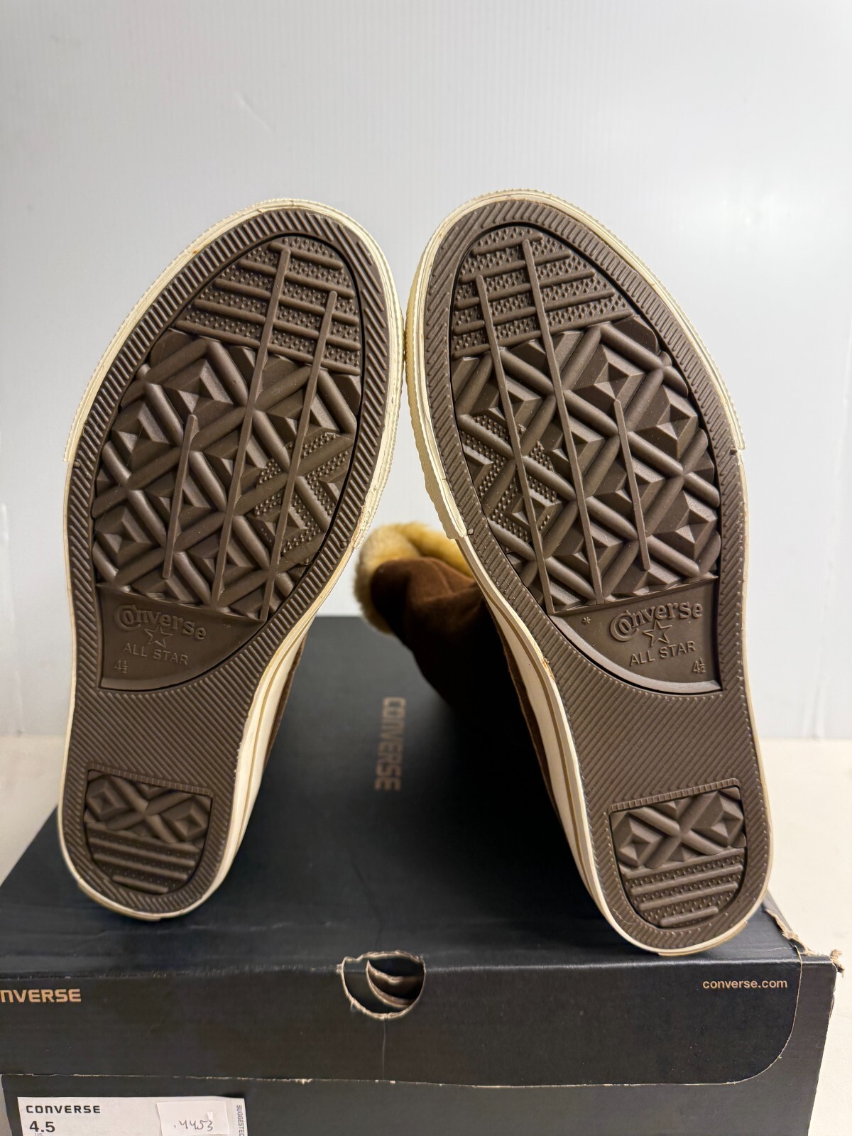 .4453 Converse Beverly Boot Brown-US 4.5 Juniors