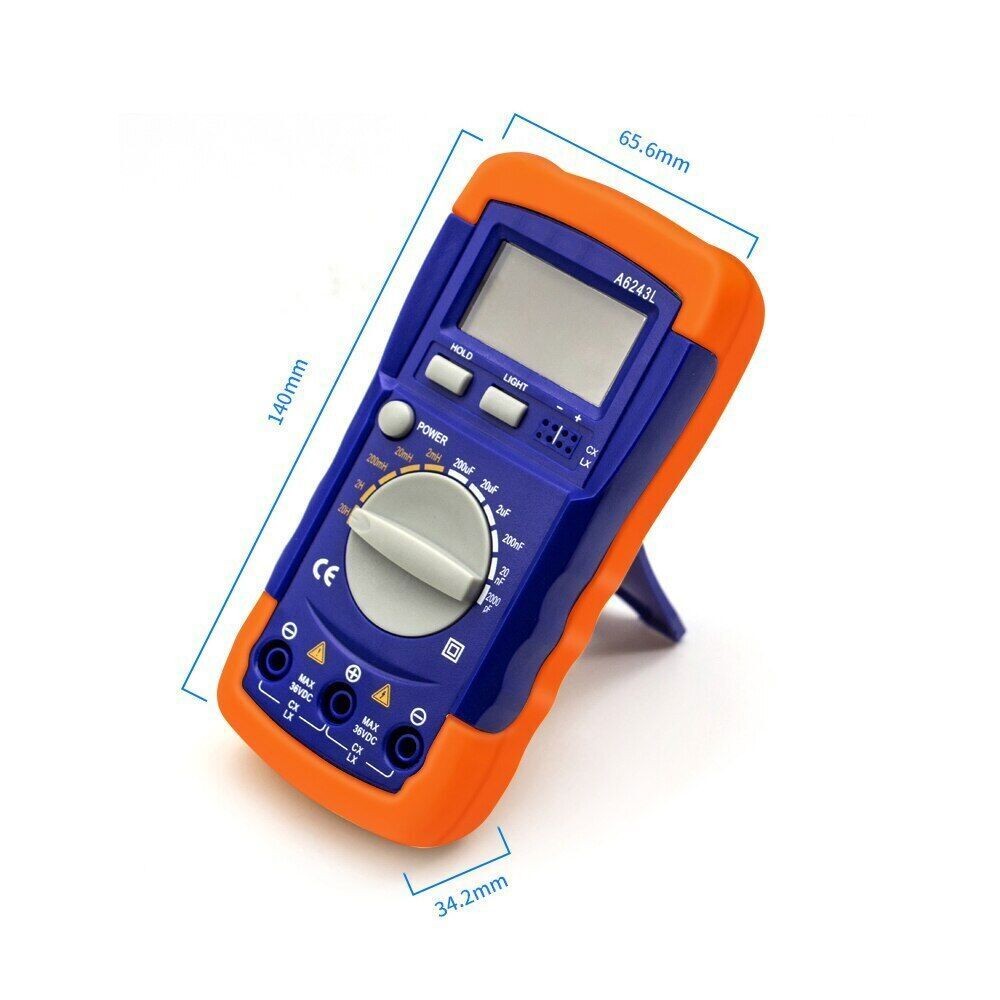 A6243L 200UF 20H Digital Multimeter High Precision Inductance-Capacitance Meter