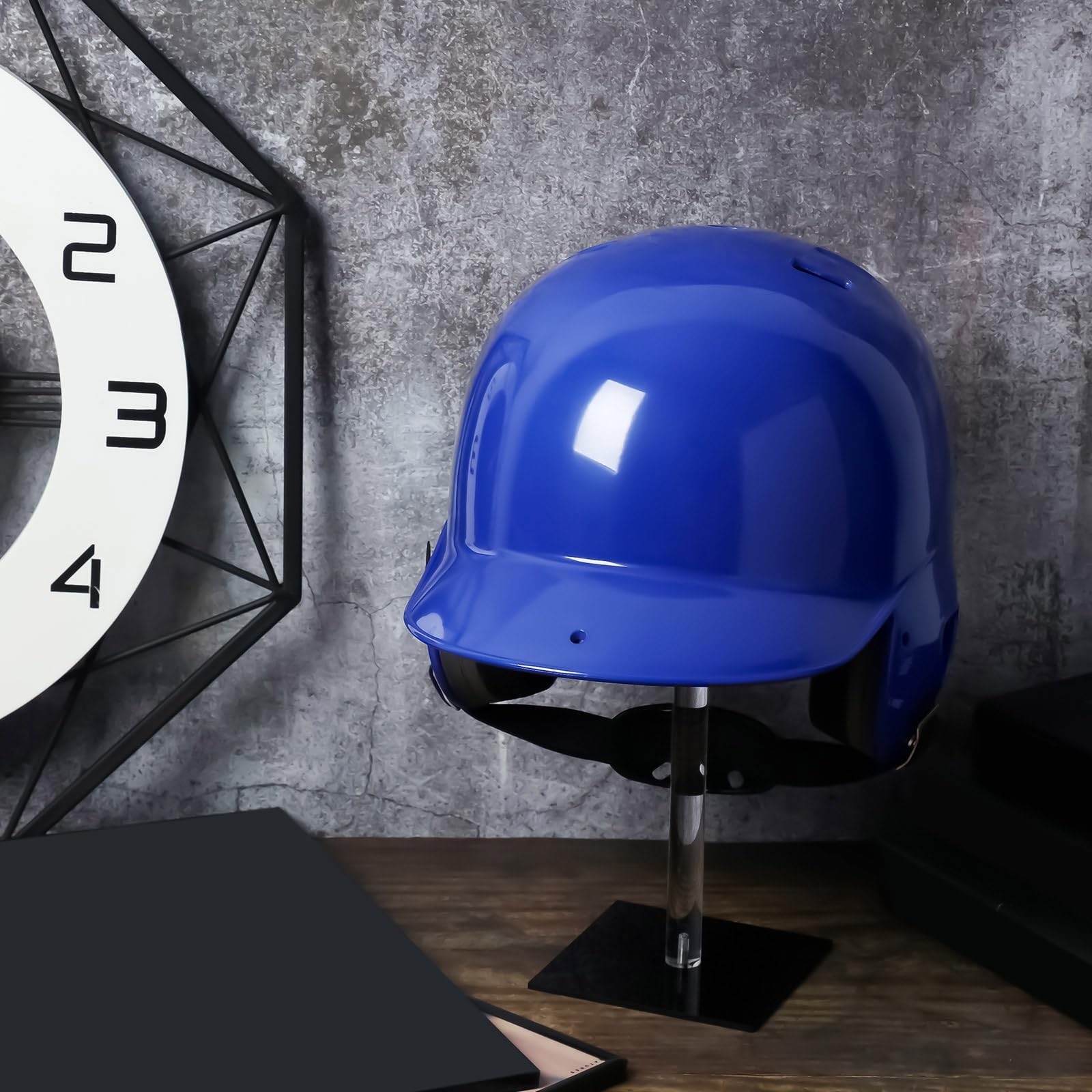 Geelin 2 Pieces Full Size Helmet Display Stand Baseball Batting Helmet...