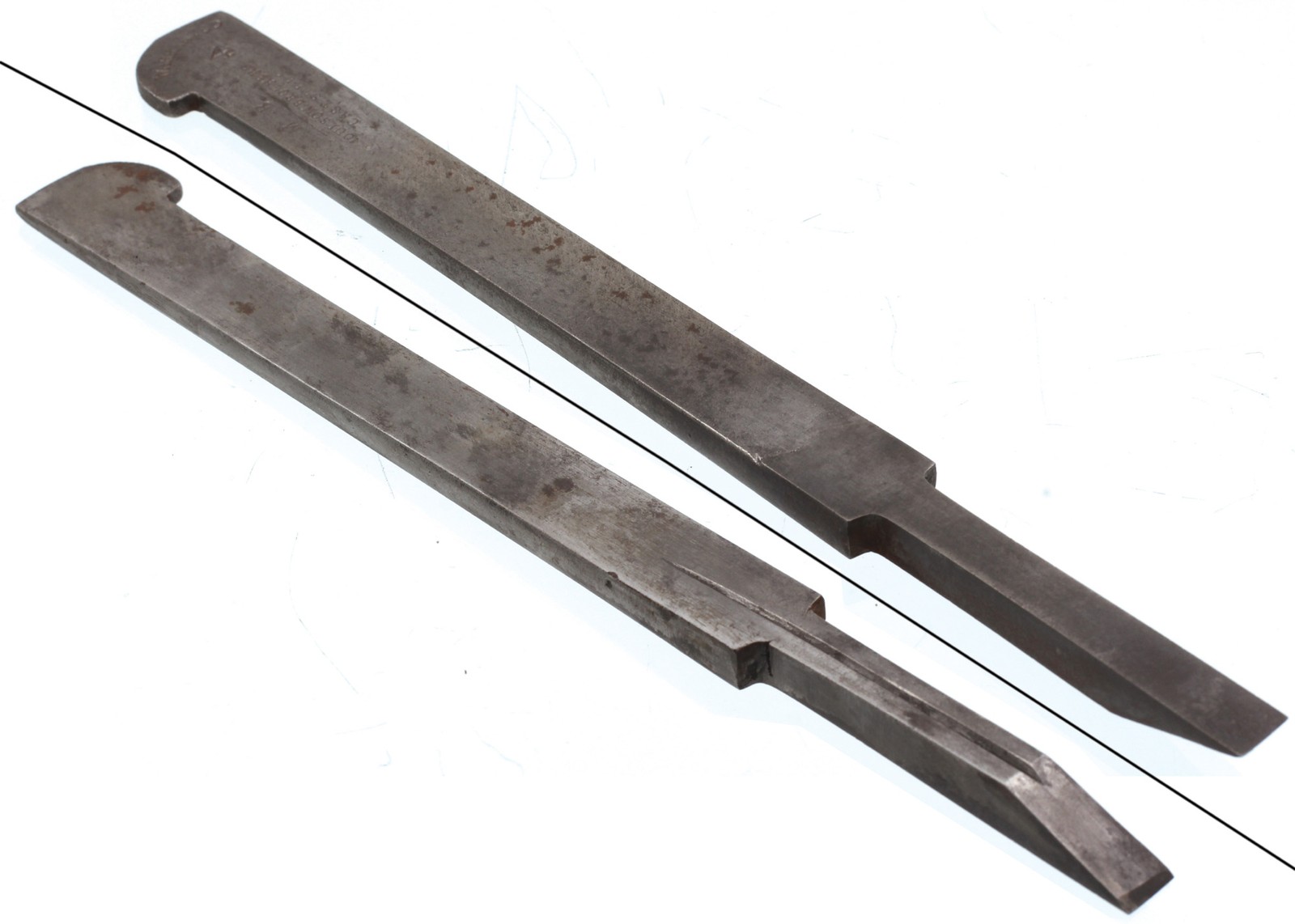 Orig. Moulson Brothers 3/8" Plow Plane Cutting Iron, No. 4 - mjdtoolparts