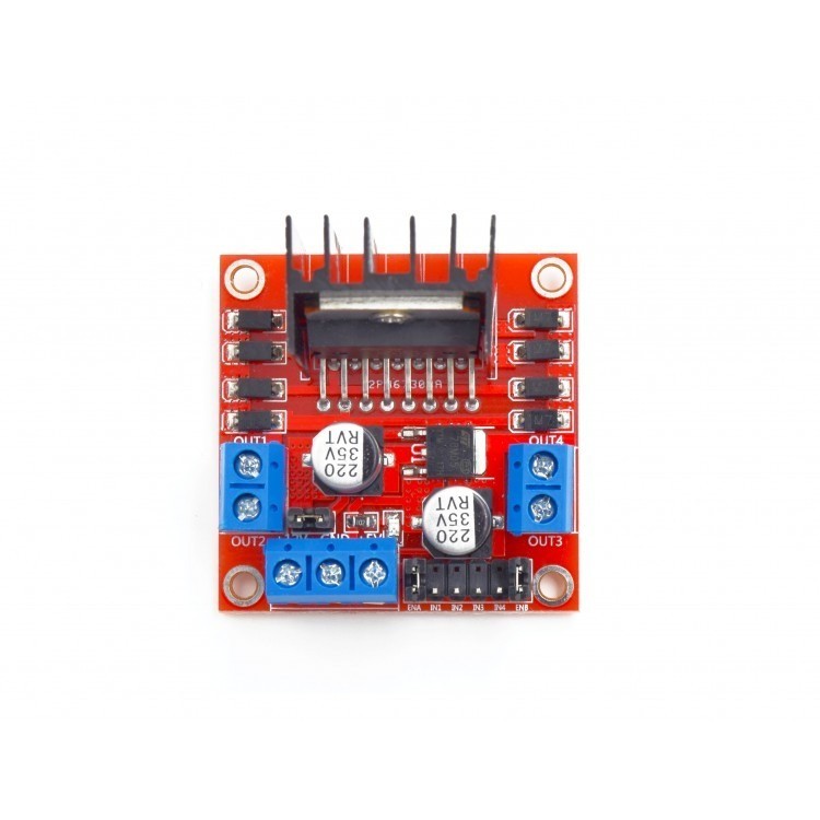 5Pcs L298N Dual H Bridge PWM DC & Stepper Motor Drive Controller Module