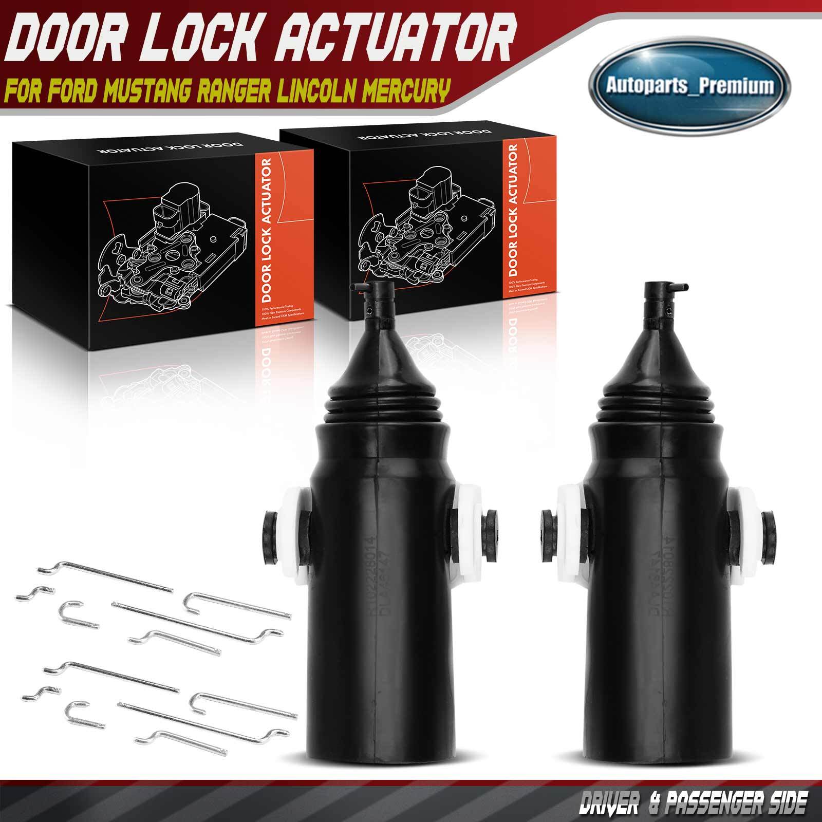 2x Power Door Lock Actuator for Ford F-150 F-250 F-350 Mustang 80-94 Econoline