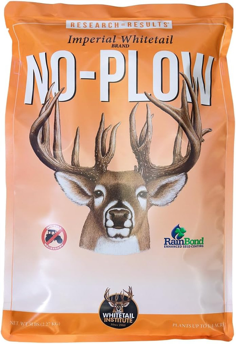 No-Plow Deer Food Plot Seed – Fast Growing Annual Blend for Hunting, Wildlife &