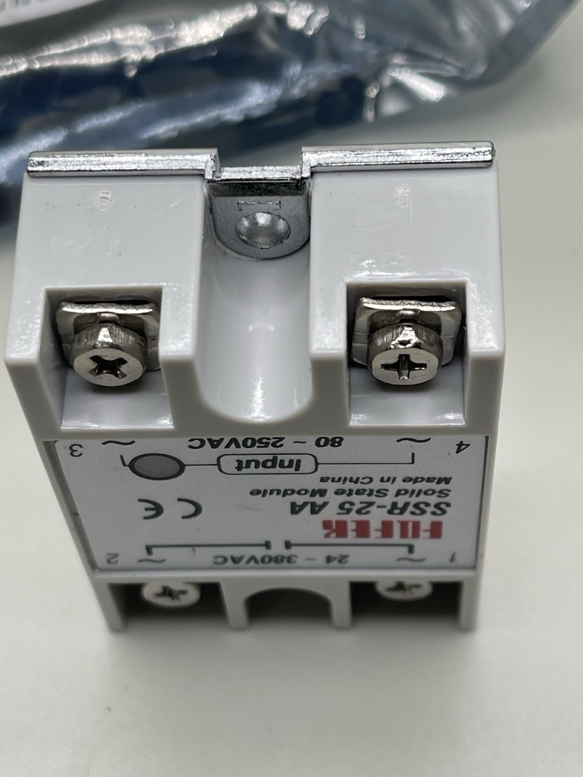 Single Phase Solid State Relay SSR-25AA Control AC 80-250VAC to 24-380VAC