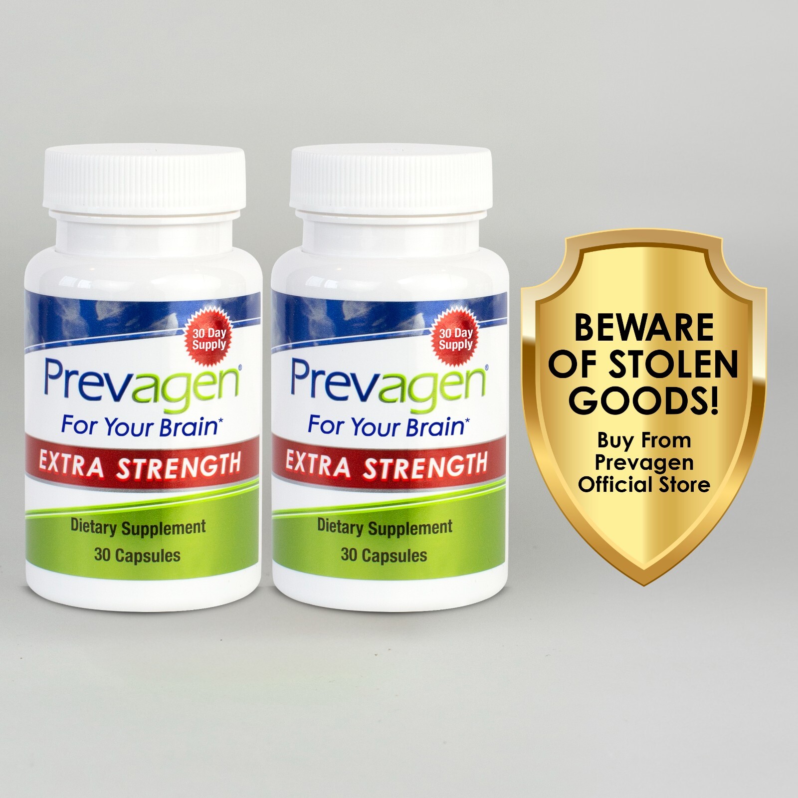 Prevagen Extra Strength 20mg Capsules - 30 Count - 2 Pack (60-Day Supply)