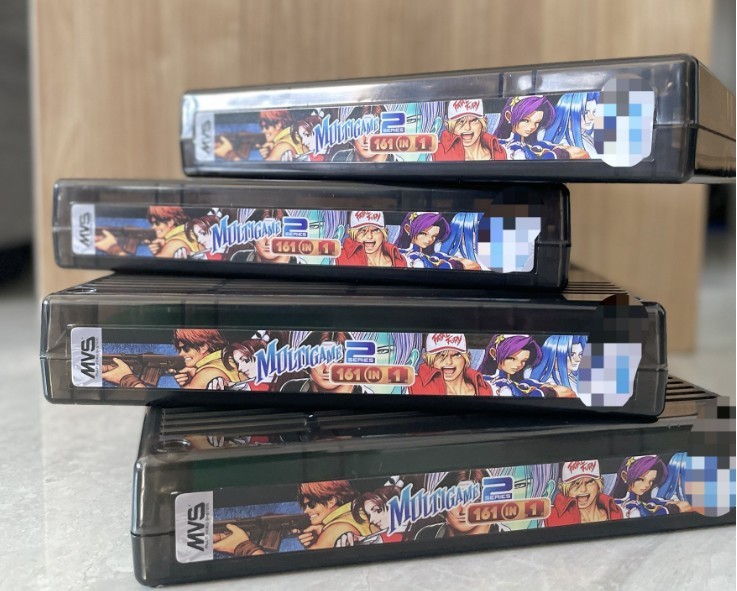 New version MVS SNK 161 in 1 Multi games cartridge NEO GEO 161 V2 Version