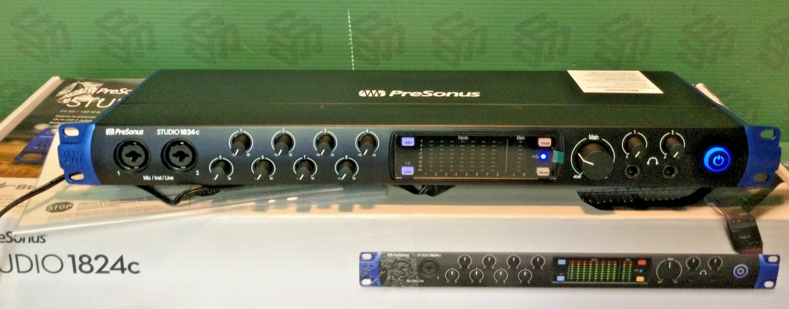 PreSonus Studio 1824c 18x20 USB-C Audio Interface 24-Bit 192 kHz w