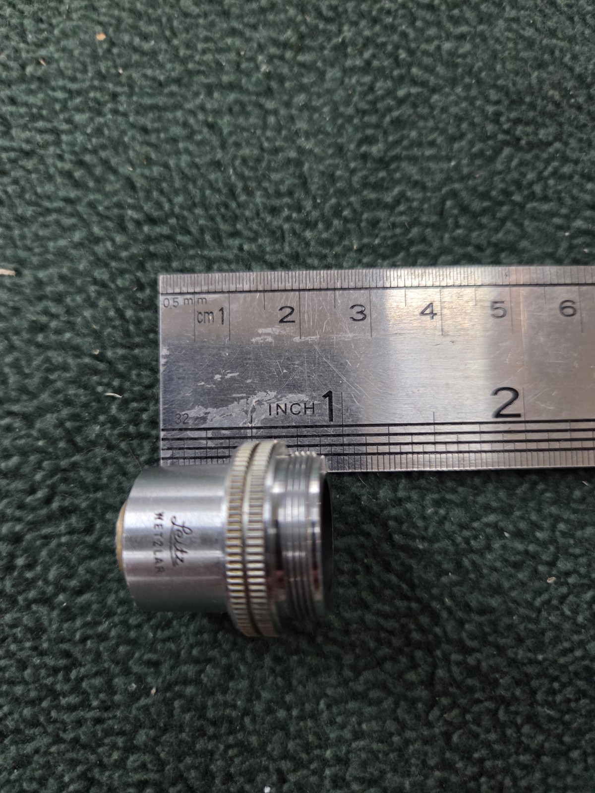 LEITZ WETZLAR  6 / 0.18  170/-   MICROSCOPE OBJECTIVE