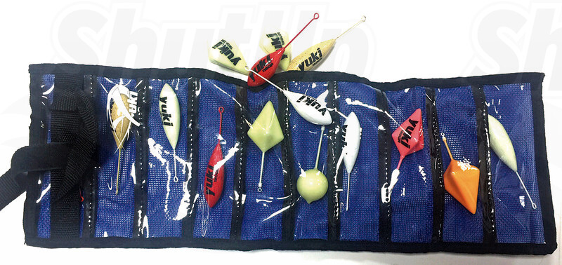 Yuki Roll Up Sea Fishing Leads and Jigs Carry Bag - Choice of Sizes