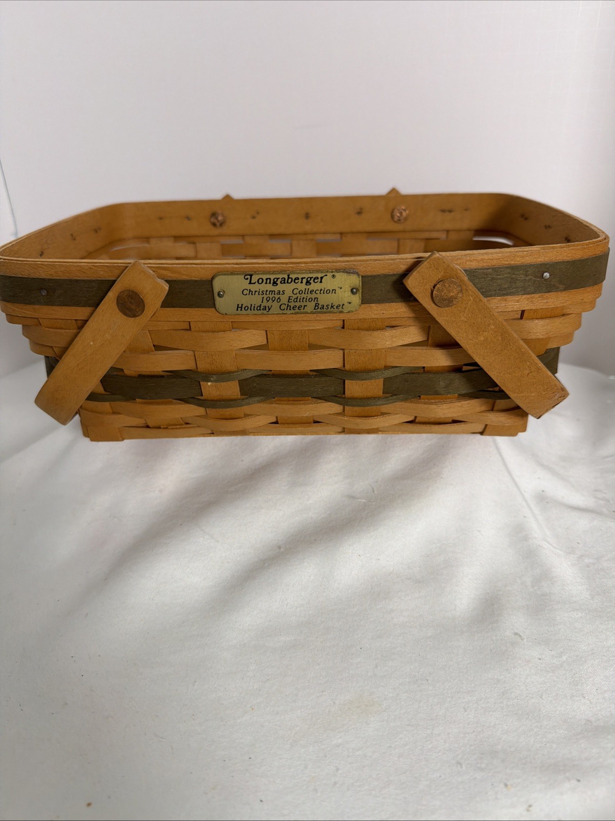 Longaberger 1996 Holiday Cheer Basket – Christmas Collection