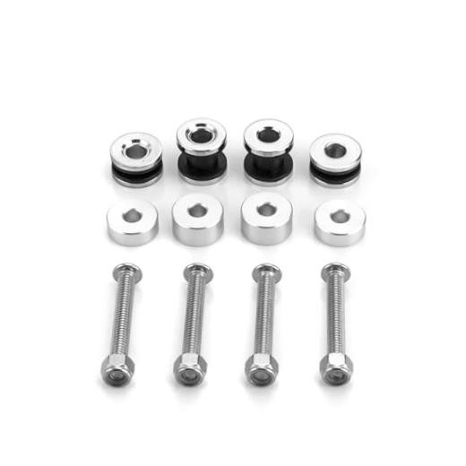 Docking Hardware Kit for Sissy Bar Luggage Rack - Compatible with Harley