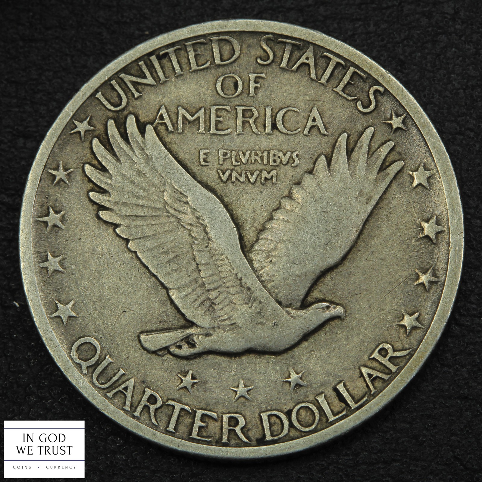 1924 Standing Liberty Silver Quarter 25C