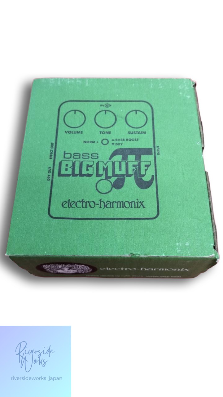 ELECTRO-HARMONIX BASS BIGMUFF Distortion Pedal JP