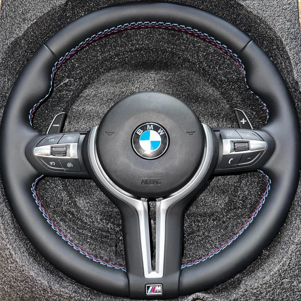 BMW F3x F8x M Sport Steering Wheel Leather COMES WITH AIR!