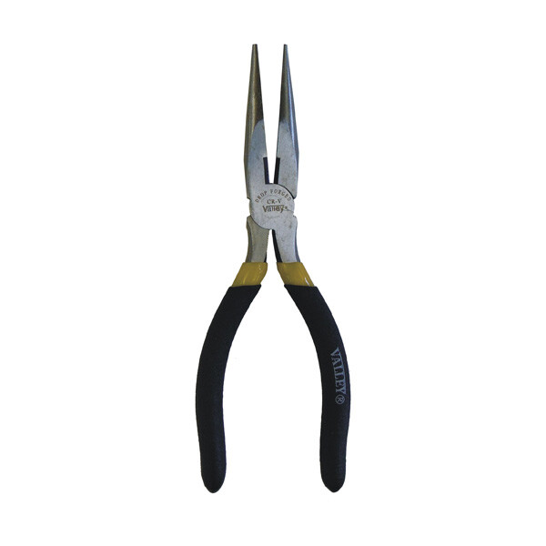 Valley Long Nose Pliers CR-V Matte Foam Grips 6", 8", 11" Free Shipping