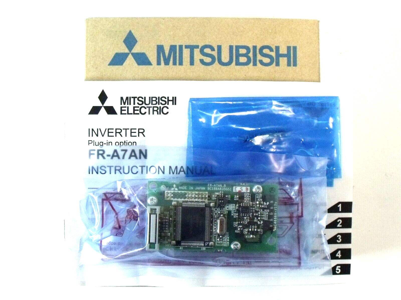 NIB Mitsubishi FR-A7AN I/O Module Plug-in Option for A700 Inverter
