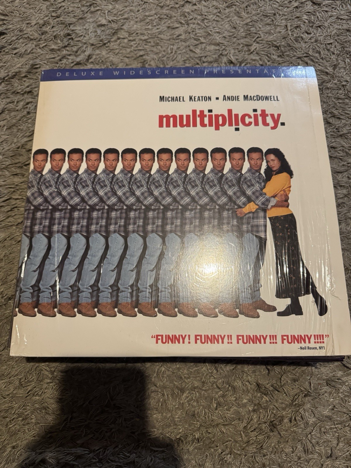 Multiplicity Deluxe Widescreen Edition Laser Disc Inc Michael Keaton Etc NTSC
