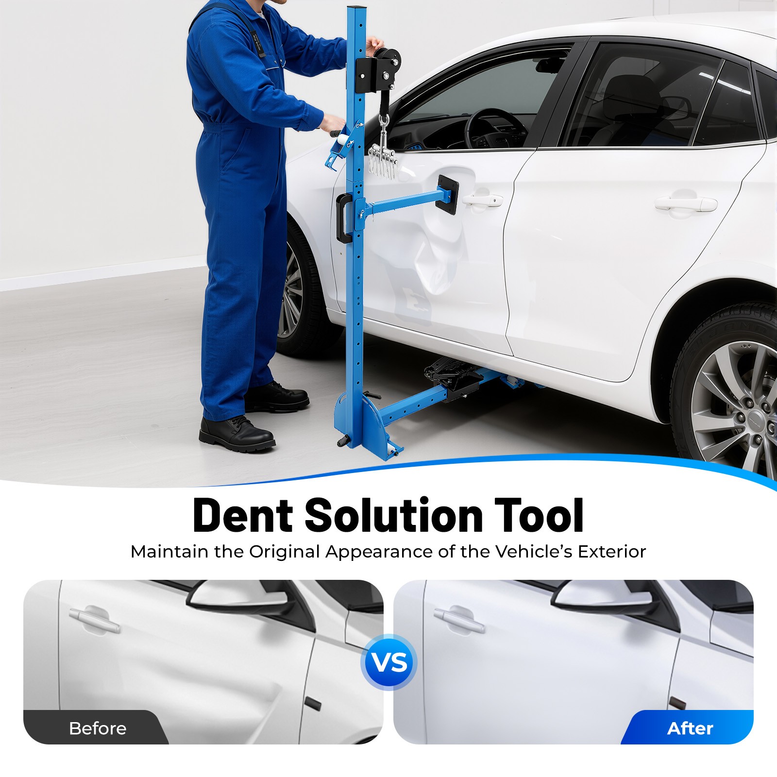 Manual Dent Repair Puller Car Body Pulling Tool Adjustable Dent Repair Puller