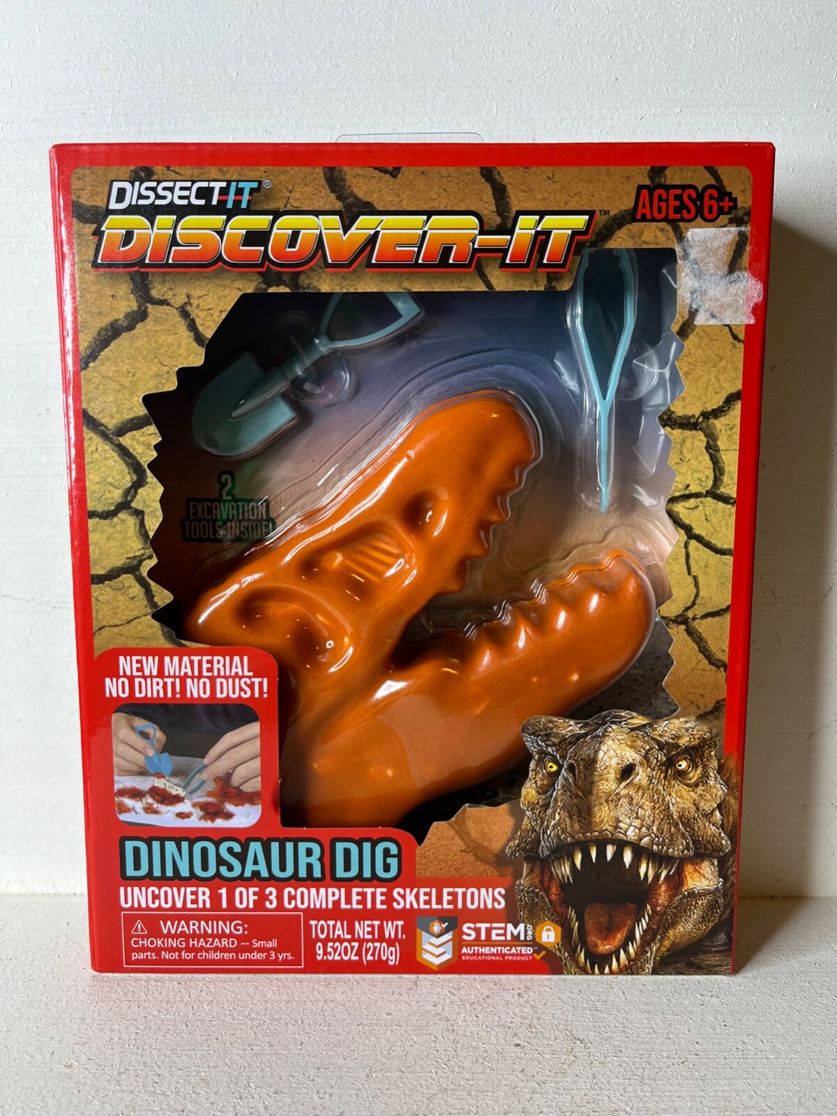 Dissect It Discover-It Dinosaur Dig STEM 6+ Kit - NIOB