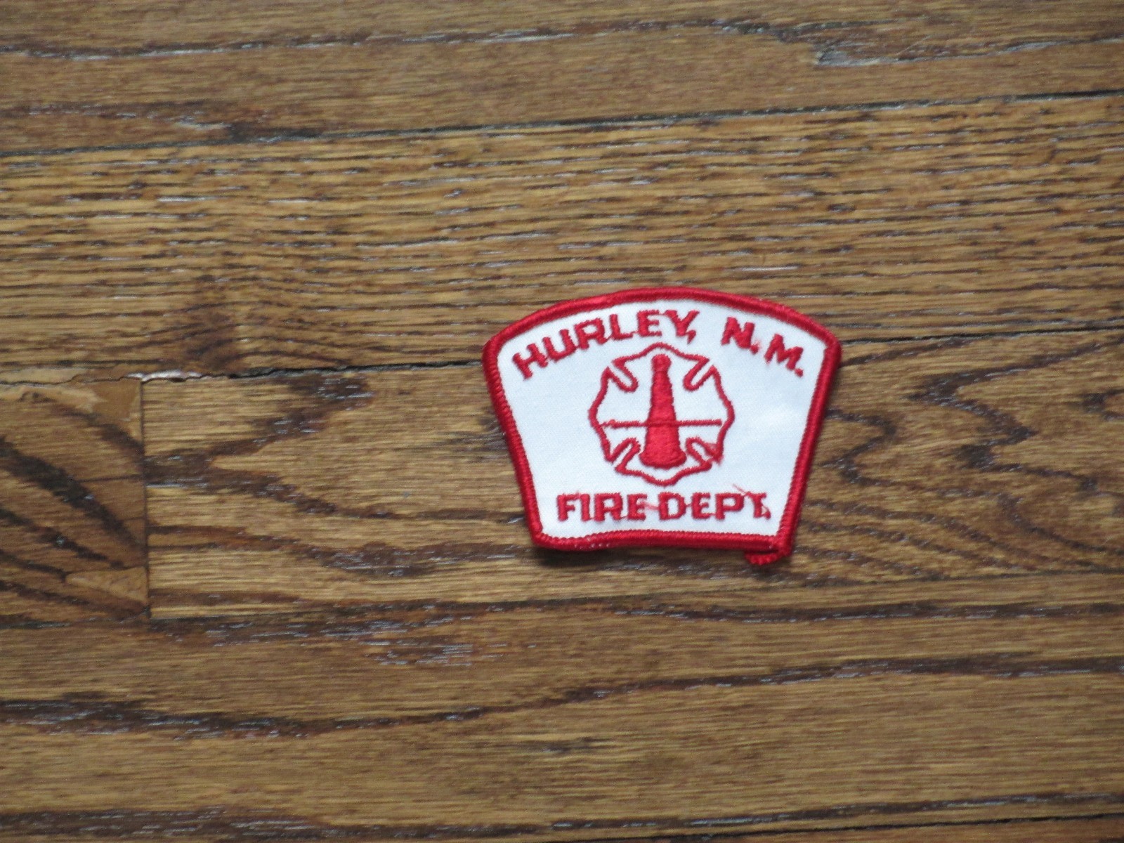 new mexico,hurley , fire department , patch,nos, 1960's