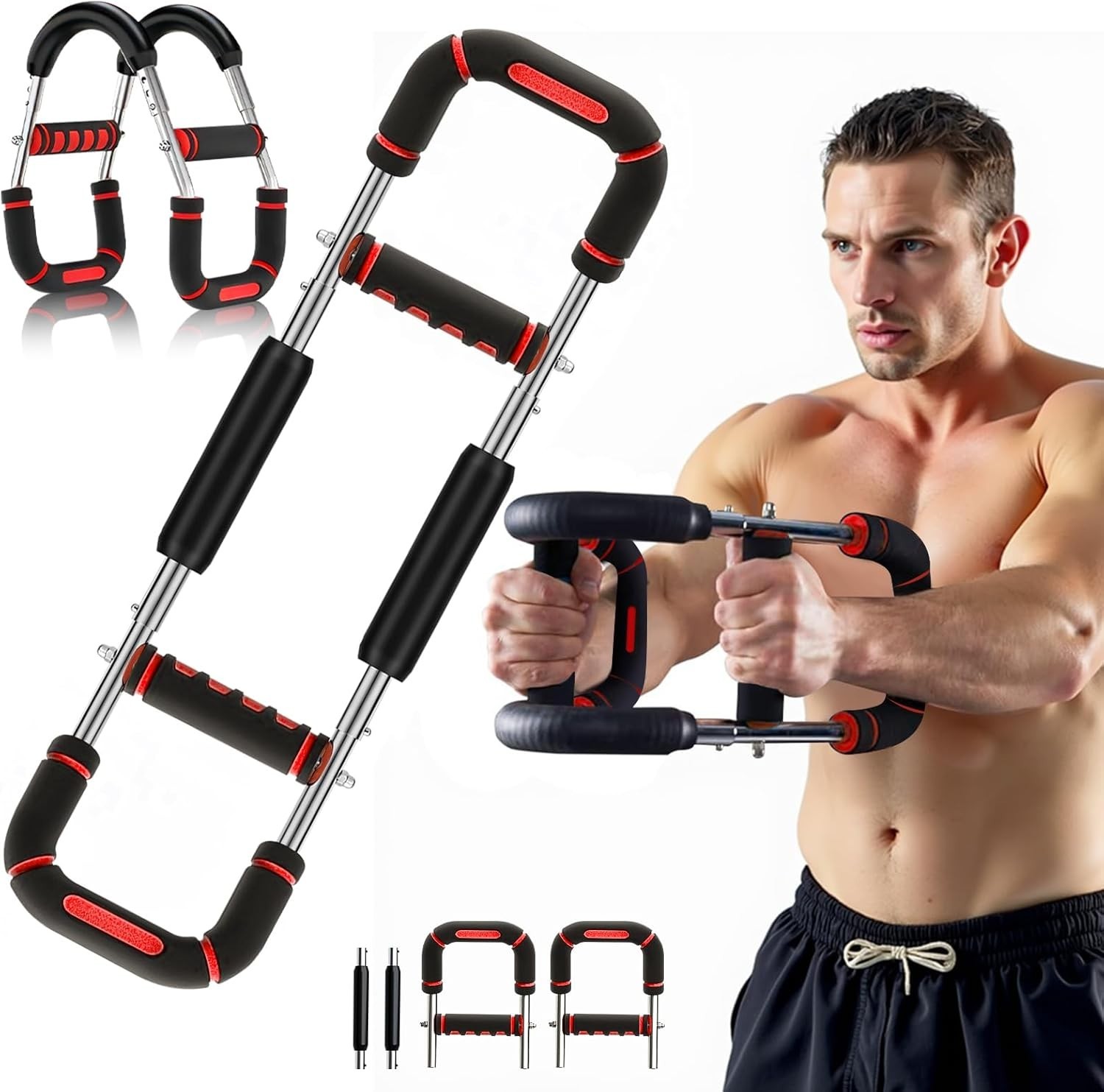Twister Arm Trainer Chest Workout Equipment Exerciser for Men Adjustable Arm