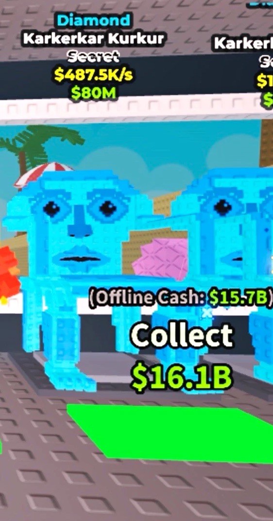Karkerkar Kurkur Diamond Secret Game Item/Asset ID $80M