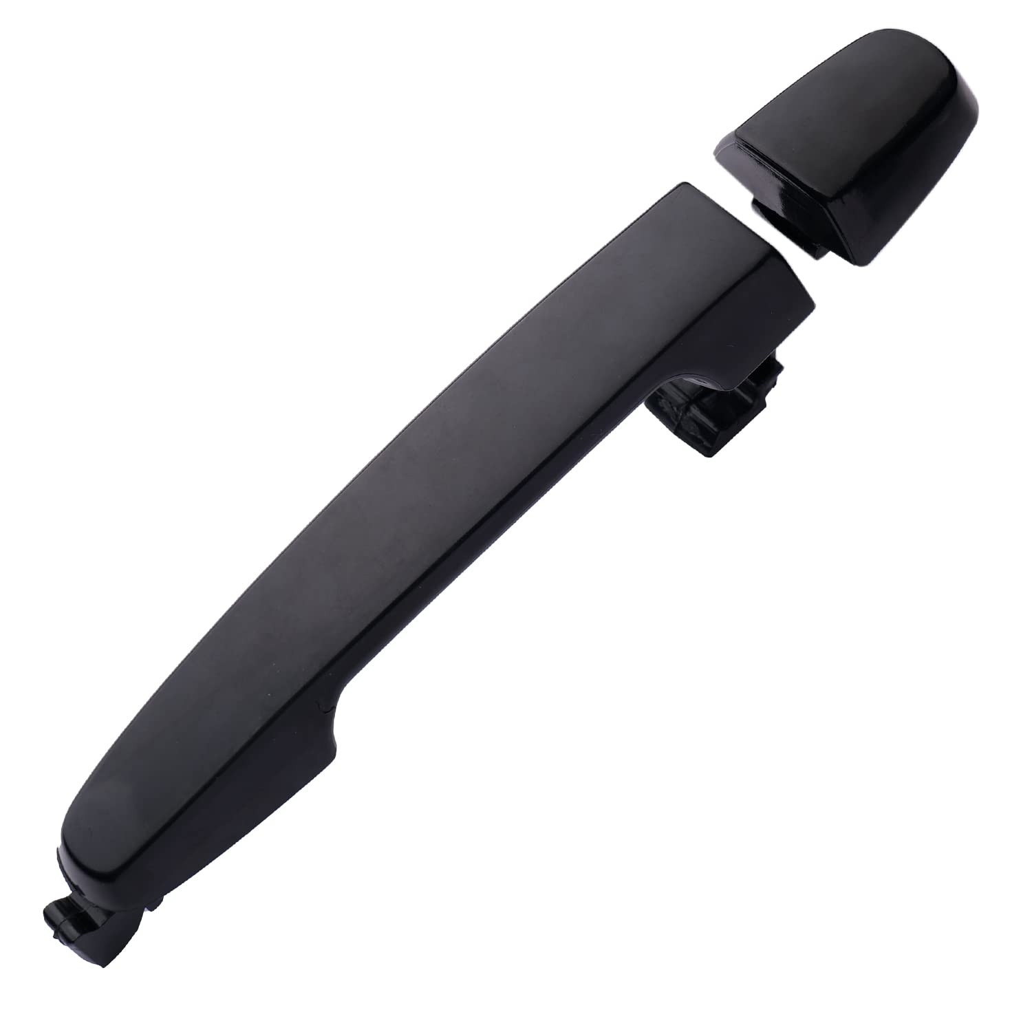 Rear Door Handle Replacement for Toyota Corolla RAV4 Highlander Camry - Black