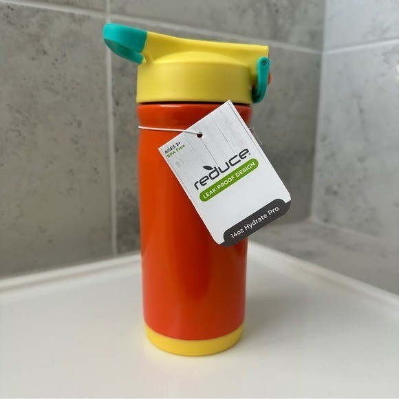 Reduce Orange and Yellow 14oz Water Bottle