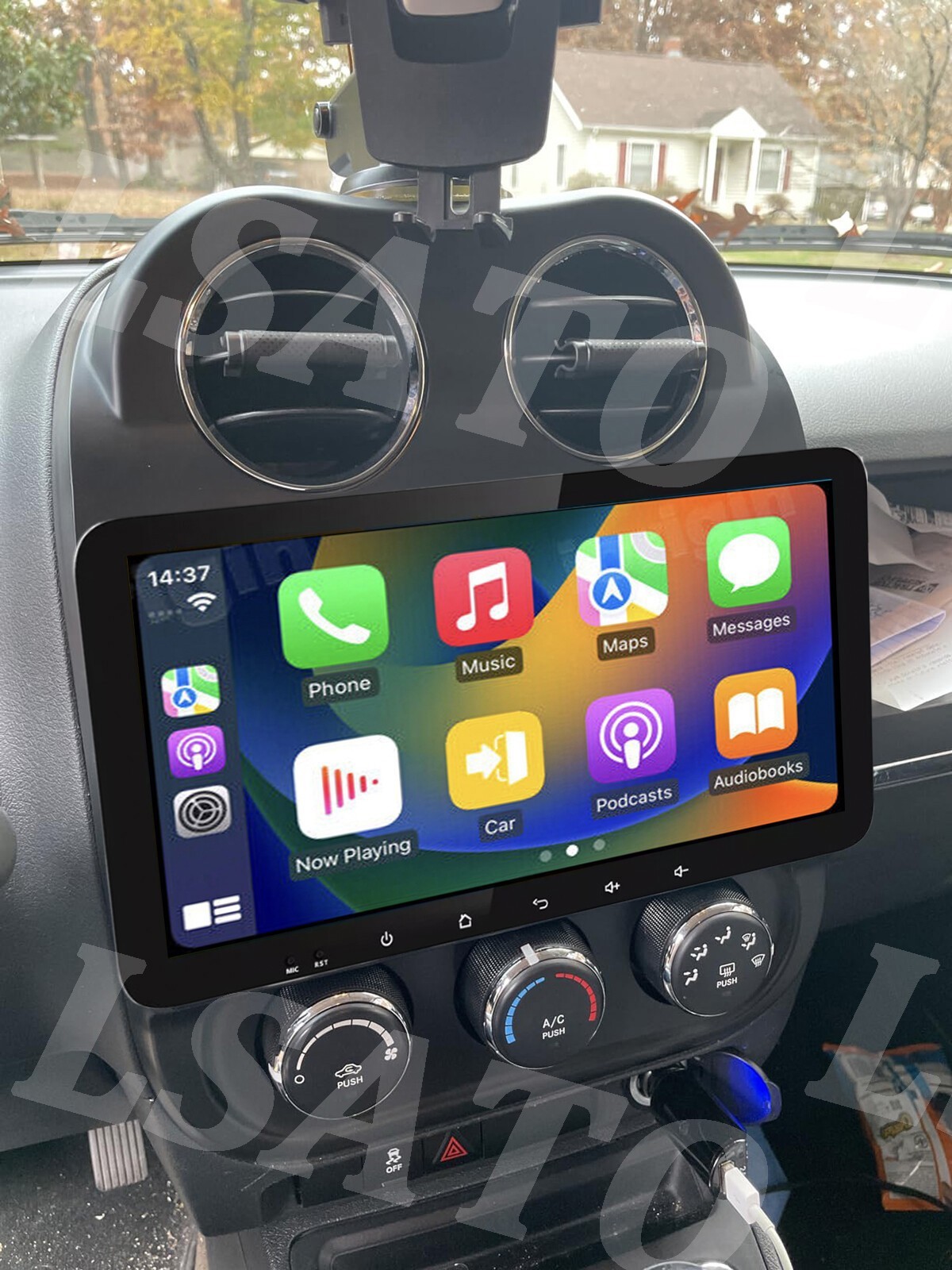 For Jeep Patriot 2009-2016 Android 14 Car Stereo Radio GPS NAVI WIFI FM BT RDS