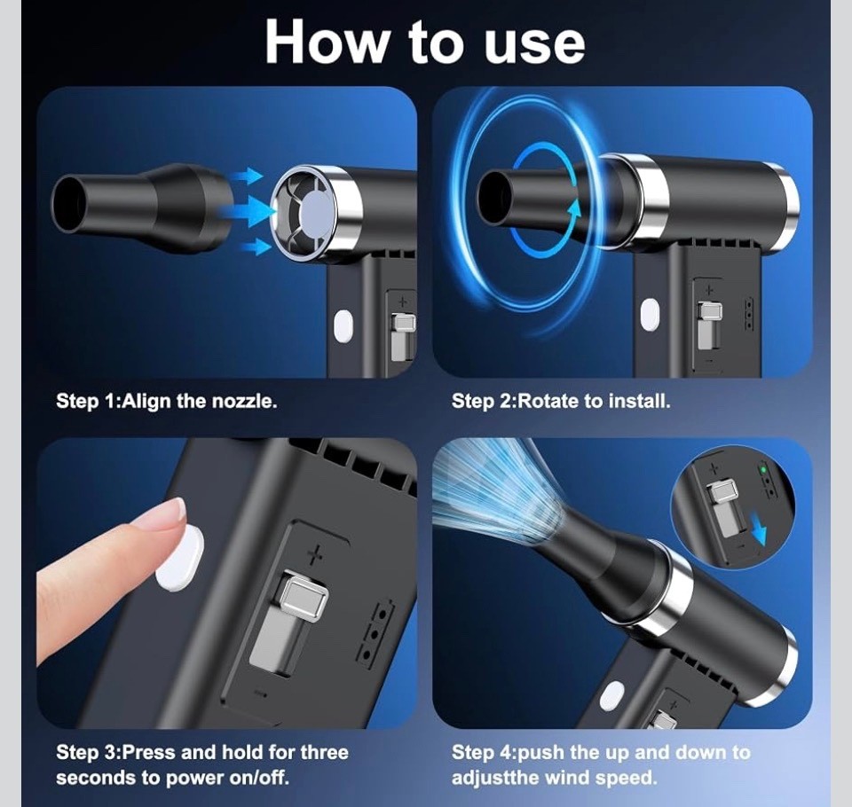 Cordless Air Duster