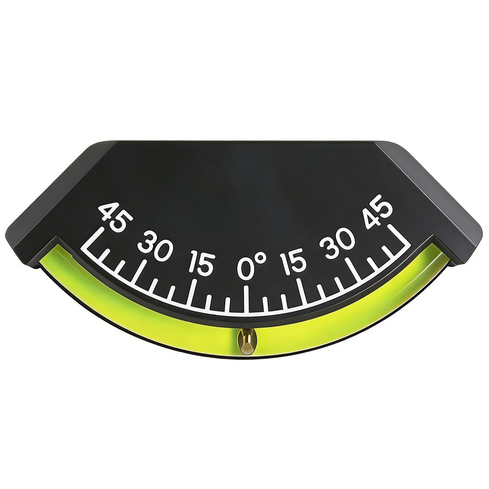 RV Level Gauge Ball Inclinometer Tilt Sensor Wide Range Dual Angle Camper Traile