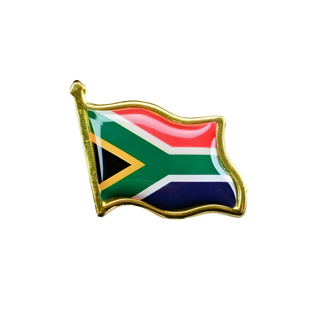 South Africa Pin Badge Flag South Africa Banner Flag Pin Badge