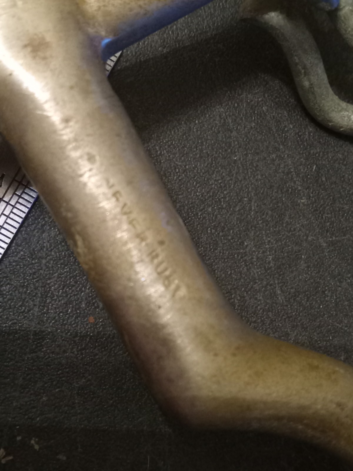 Weymouth bit 4 ring 4 3/4 in ported nickel