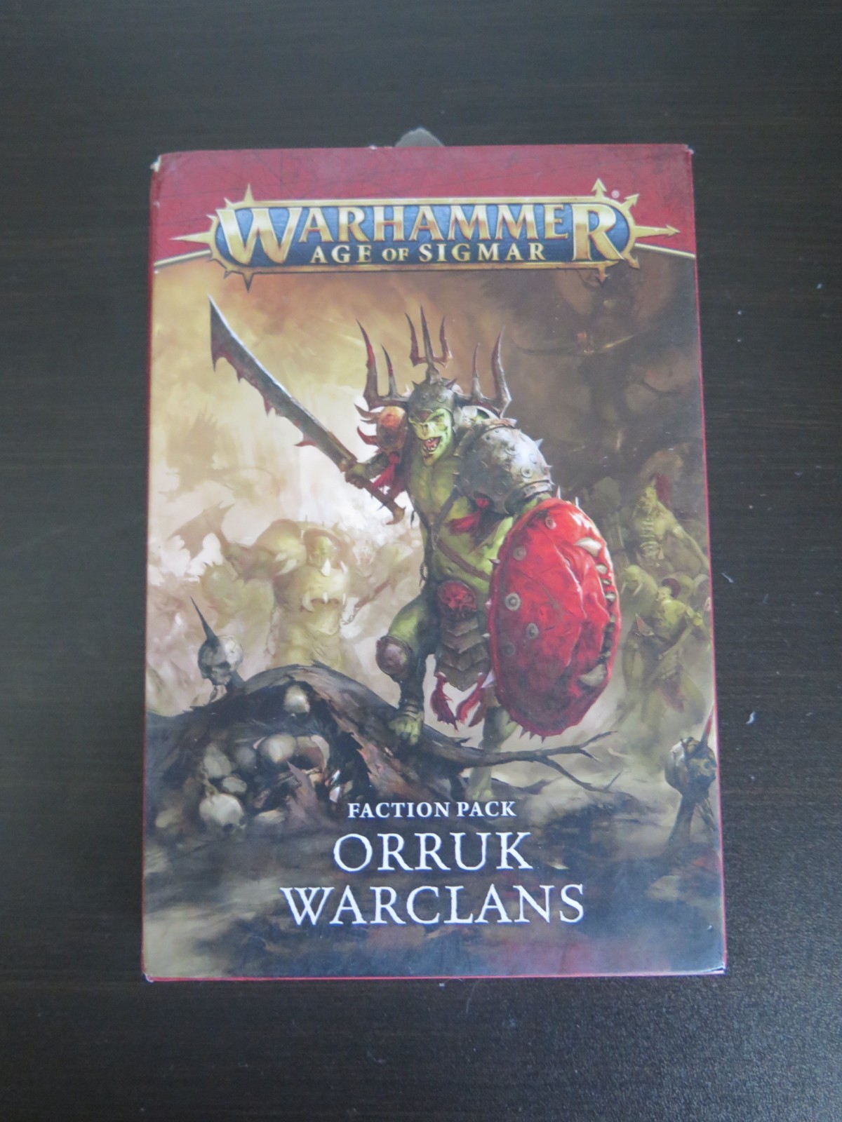 WARHAMMER 40,000 40K AGE OF SIGMAR FACTION PACK ORRUK WARCLANS GAMES WORKSHOP